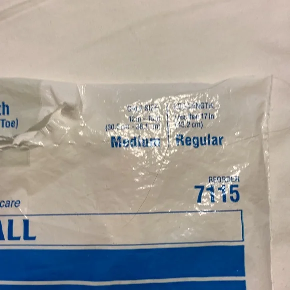 3 new Anti-Embolism stockings -medium regular - Picture 3 of 3